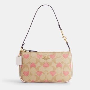 SOLD!!! Coach Nolita 19 In Heart Print Valentines